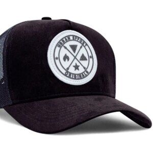 Urban Effort Back Cap - for Men and Women Baseball Hat 5-Panel Trucker Hat - Gre